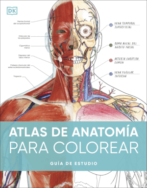 ATLAS DE ANATOMÍA PARA COLOREAR