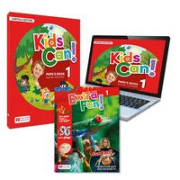 KIDS CAN! 1 PUPIL'S BOOK & EXTRAFUN: LIBRO DEL ALUMNO VERSIÓN MAYÚSCULA IMPRESO