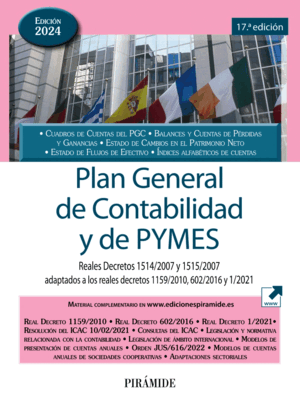 PLAN GENERAL DE CONTABILIDAD Y DE PYMES-2024/25